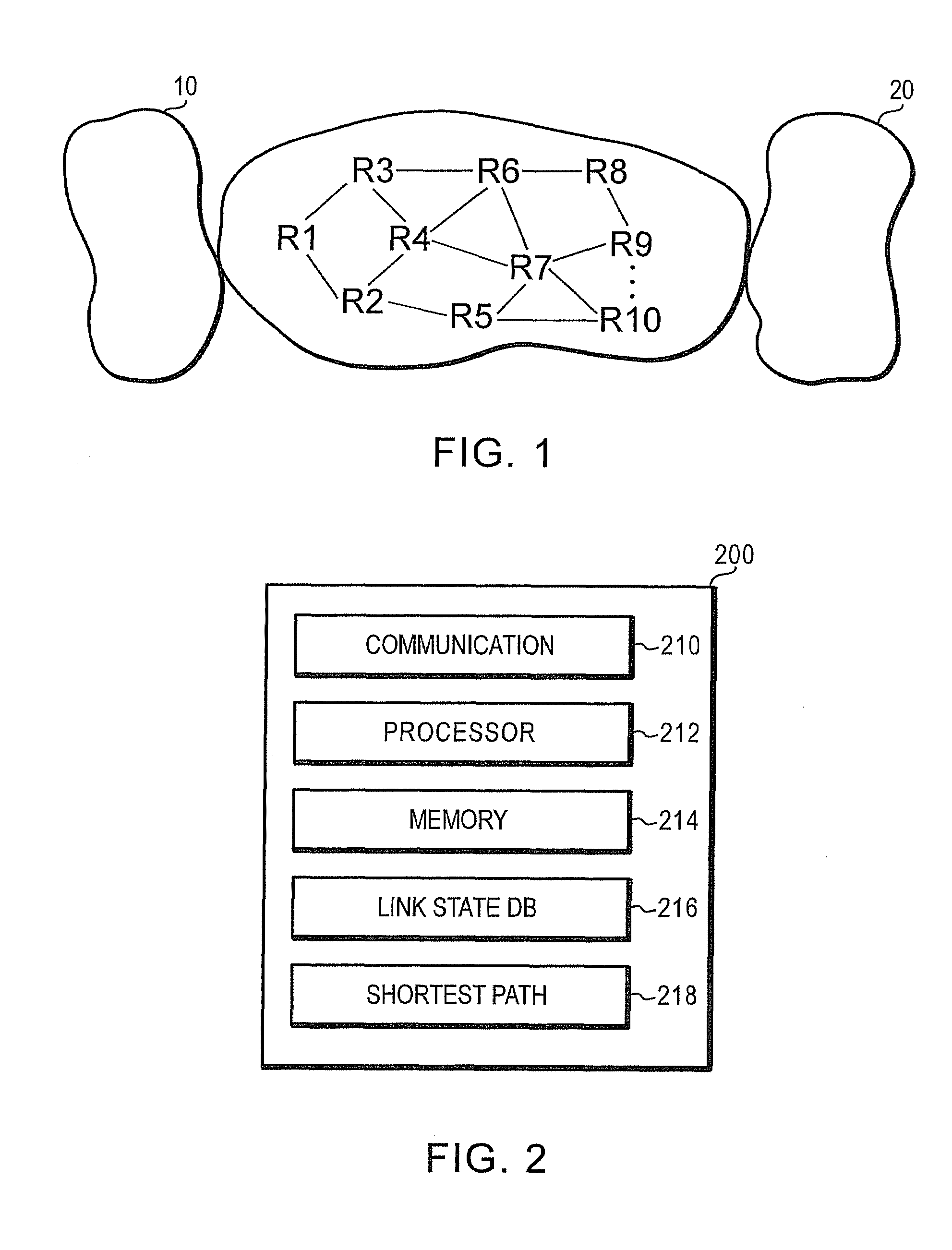 Method and apparatus to minimize database exchange in OSPF by using a SHA-1 digest value