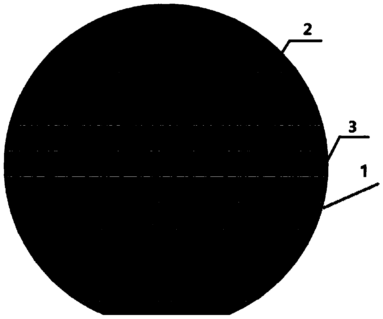 Preparation method of patterned composite substrate