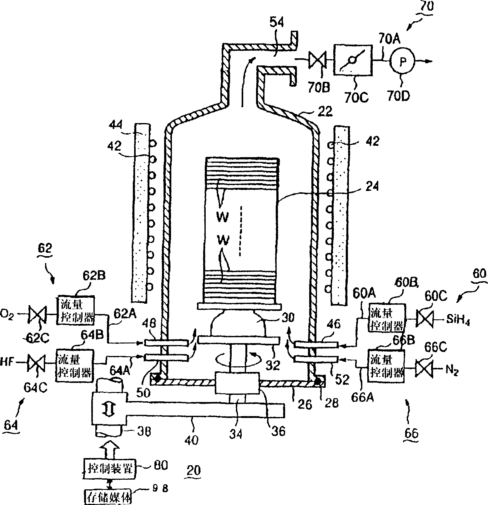 Film forming method, film forming device and storage medium