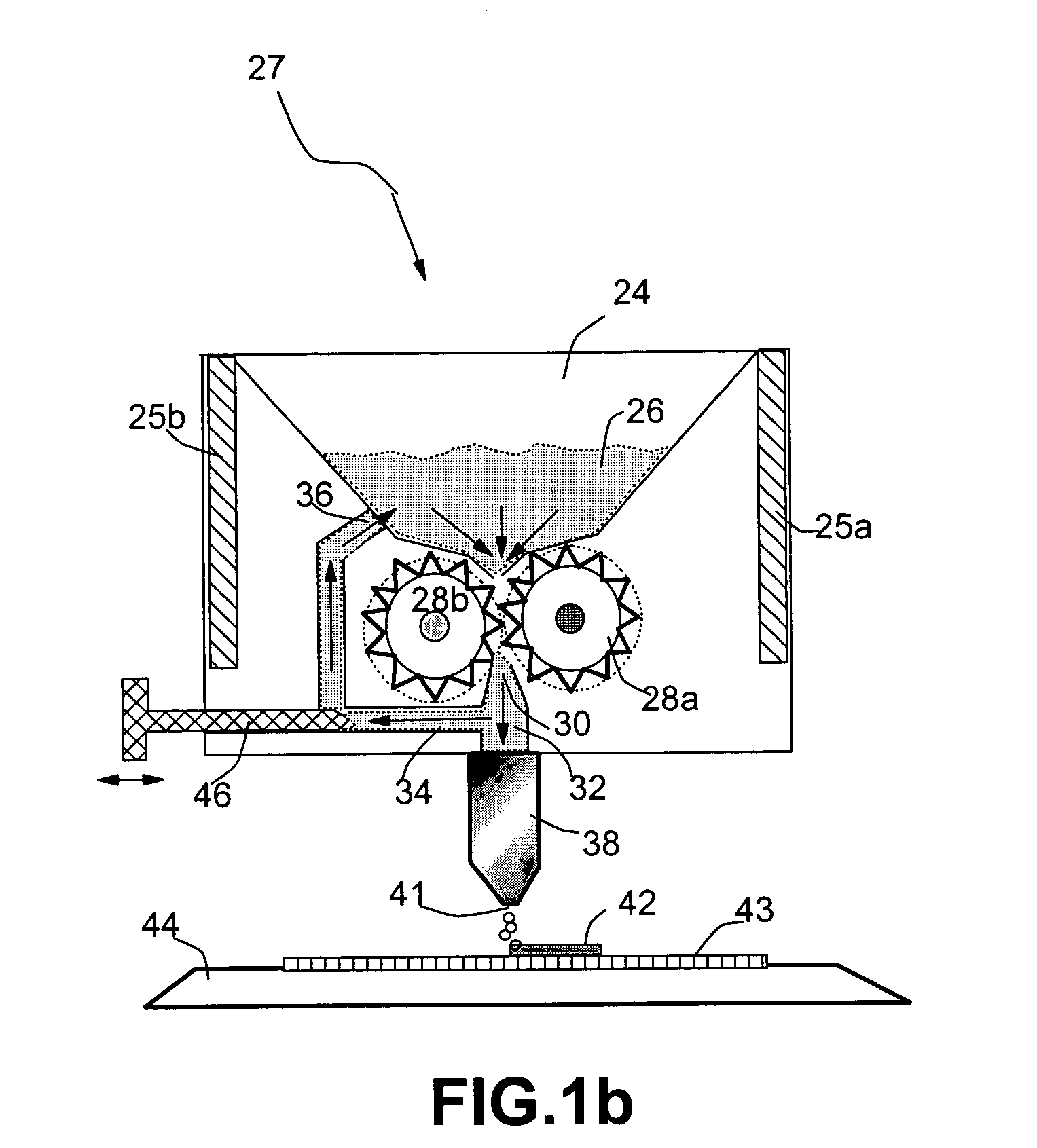 Direct write process and apparatus
