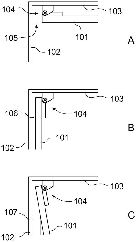 Elevator car roof device