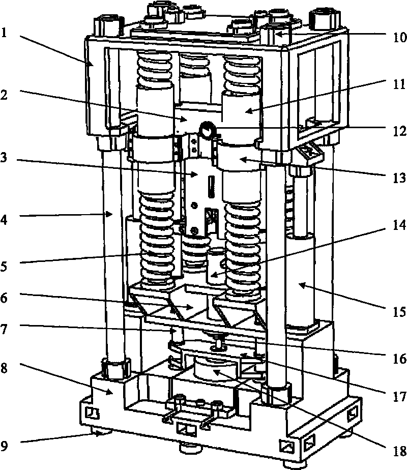 Press for high-speed pressing of powder metallurgy on basis of mechanical spring energy storage