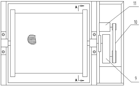 A kind of Eucommia gum separation device