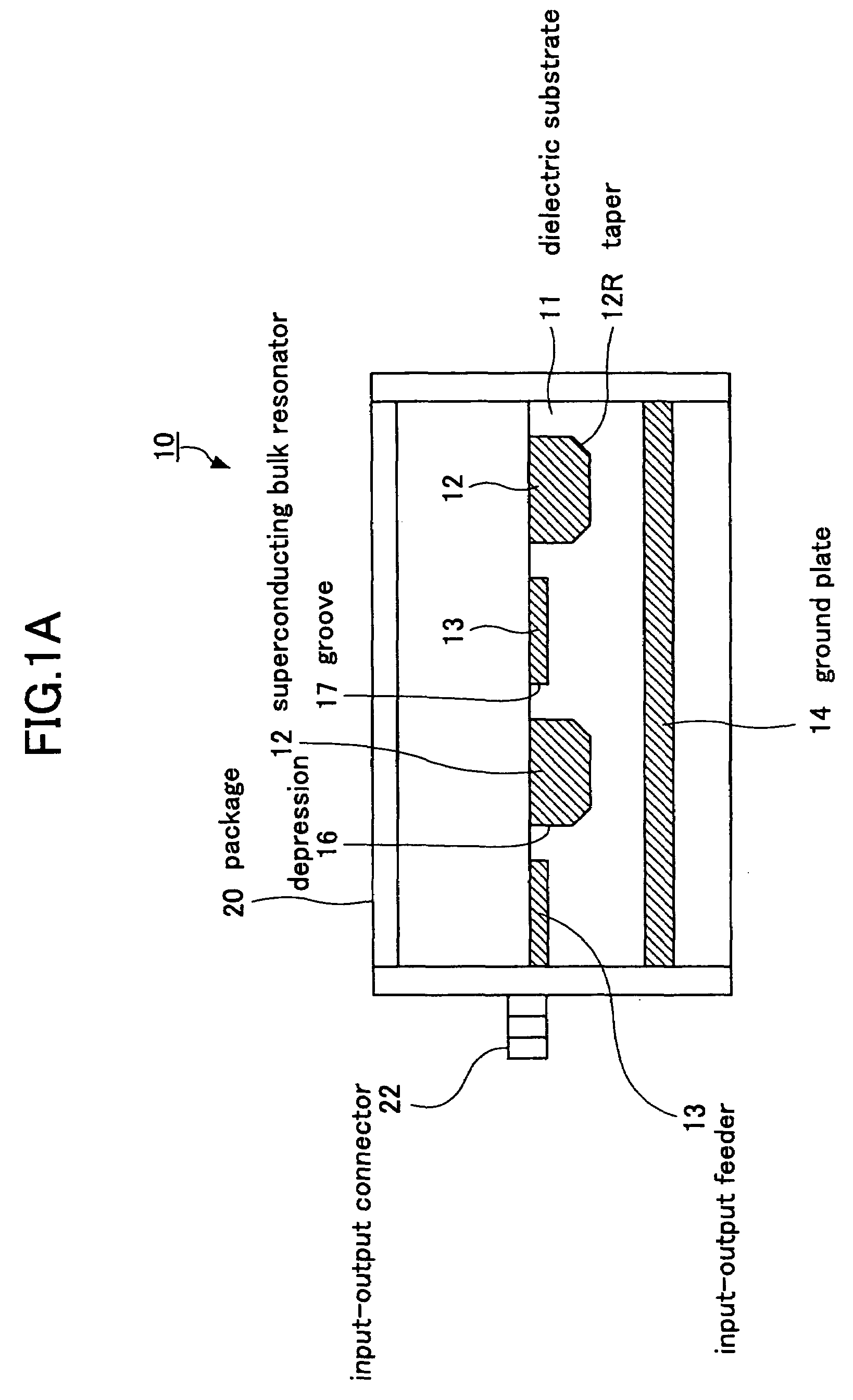 Superconducting filter device and method of producing the same