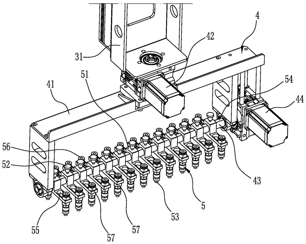 Intelligent magnetic shoe stacking system