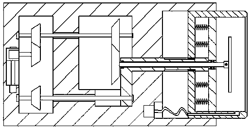 A wall grinding device for building decoration