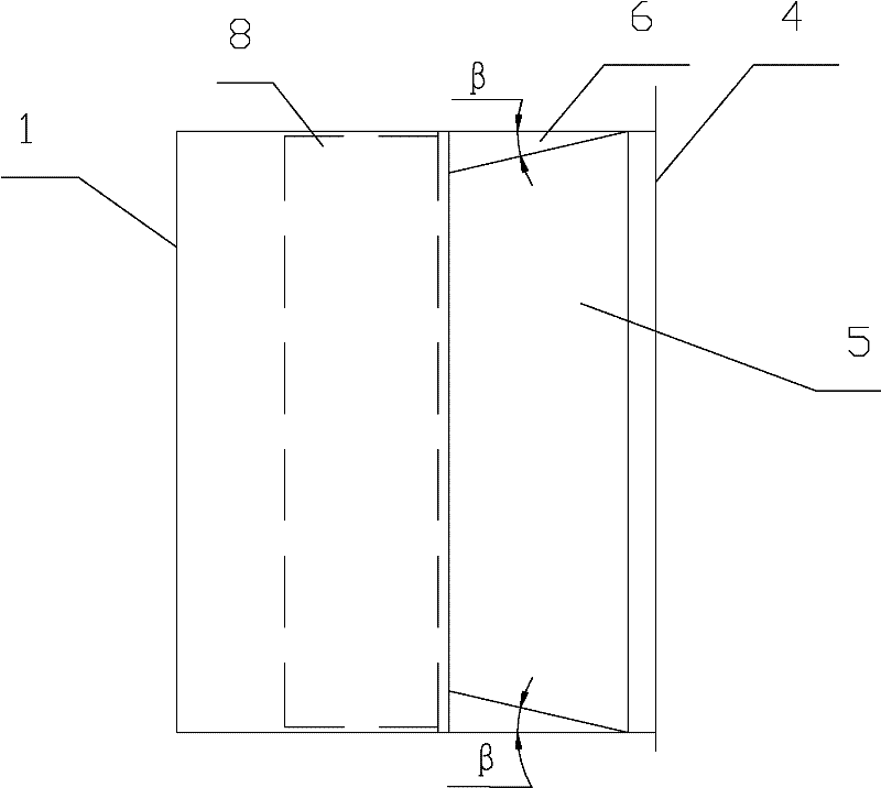 Dust-gas mixing device for semi-dry desulphurization reactors