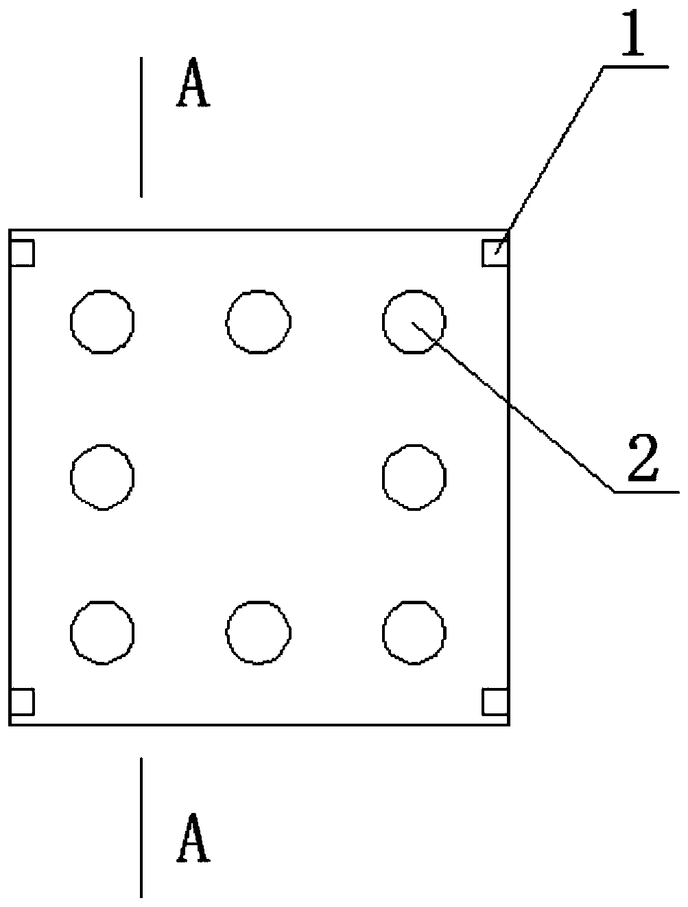 A method for conducting air in the connecting cavity and pressure grouting for sleeve grouting connection