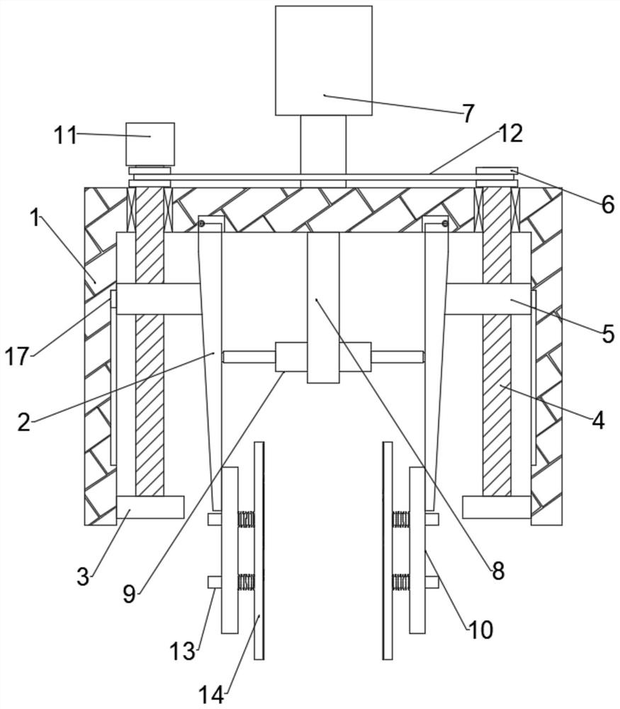 Light workpiece grabbing device for machining