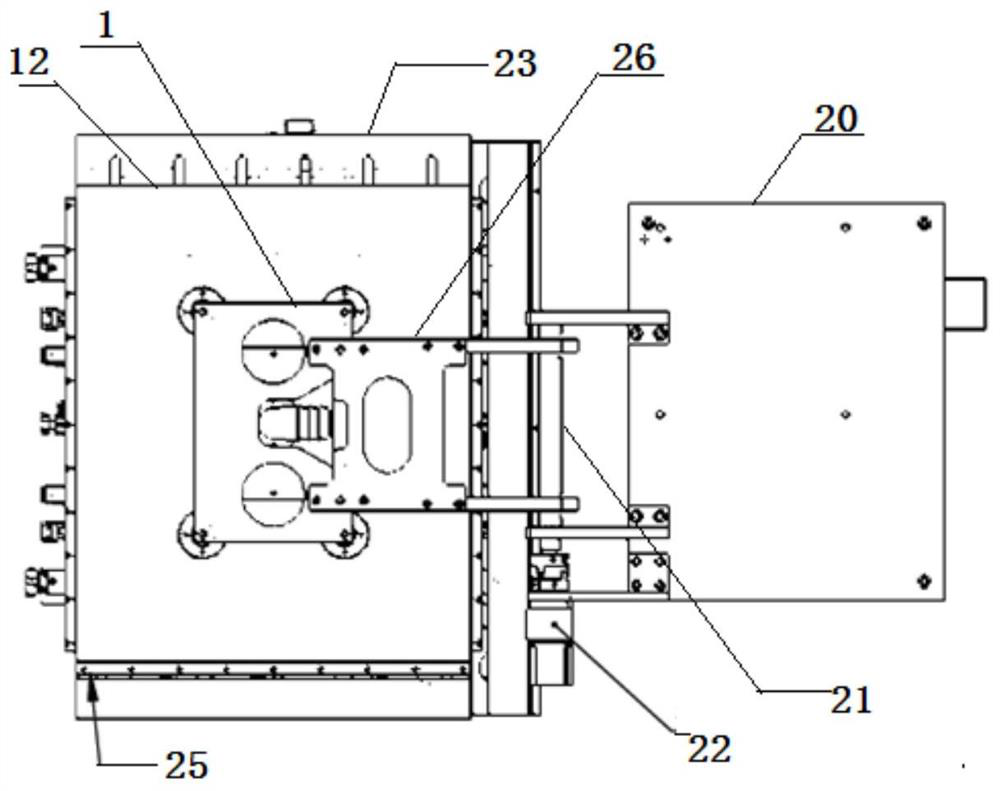 Automatic board turnover device for flexible circuit board spray printing machine