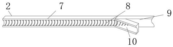 An external circulation cooling new energy motor