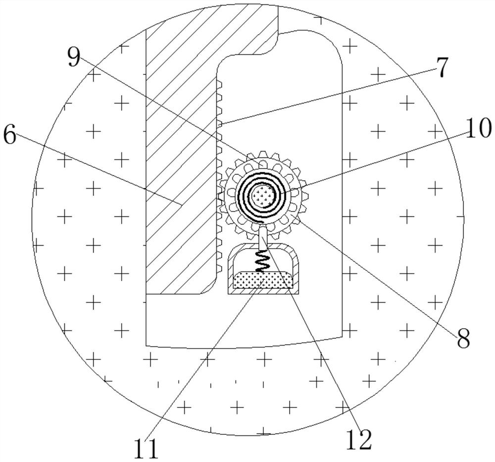 Safety protection device for computer network cable producing and winding