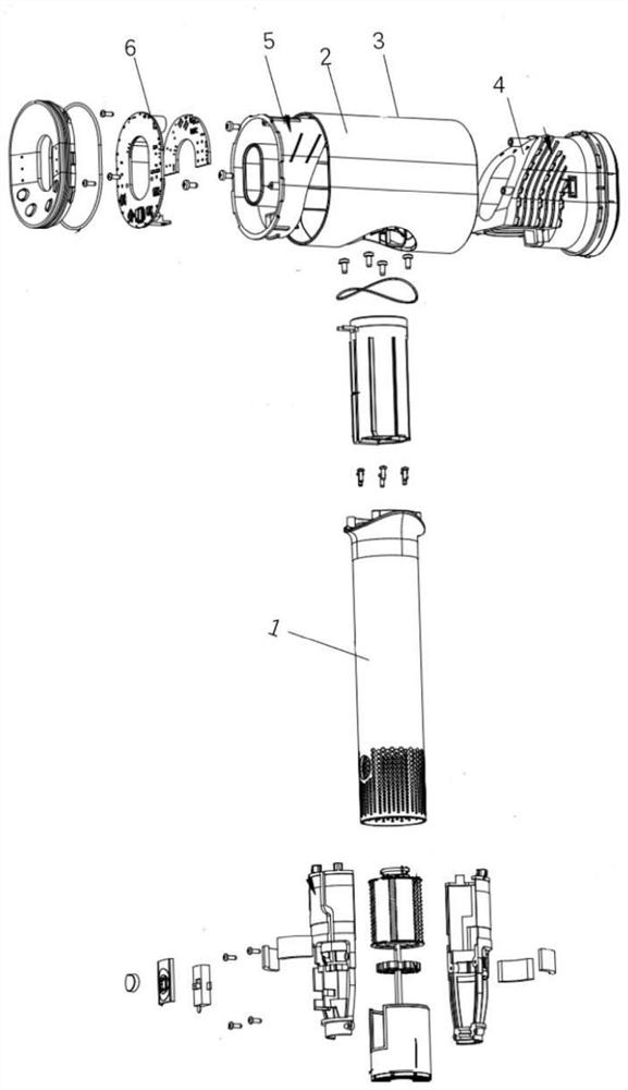 Automatic heat dissipation blower