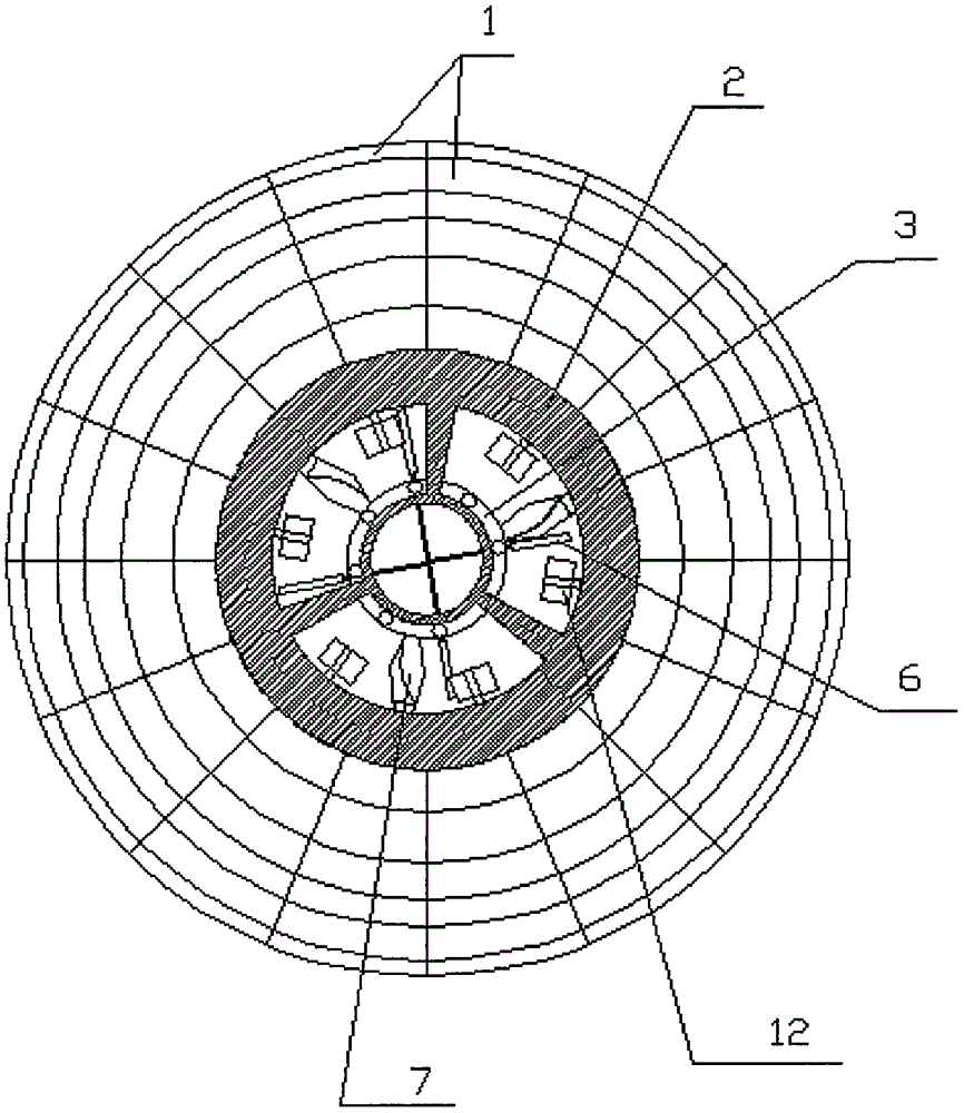 Solar saucer-shaped floating aircraft provided with shrinkable airbag