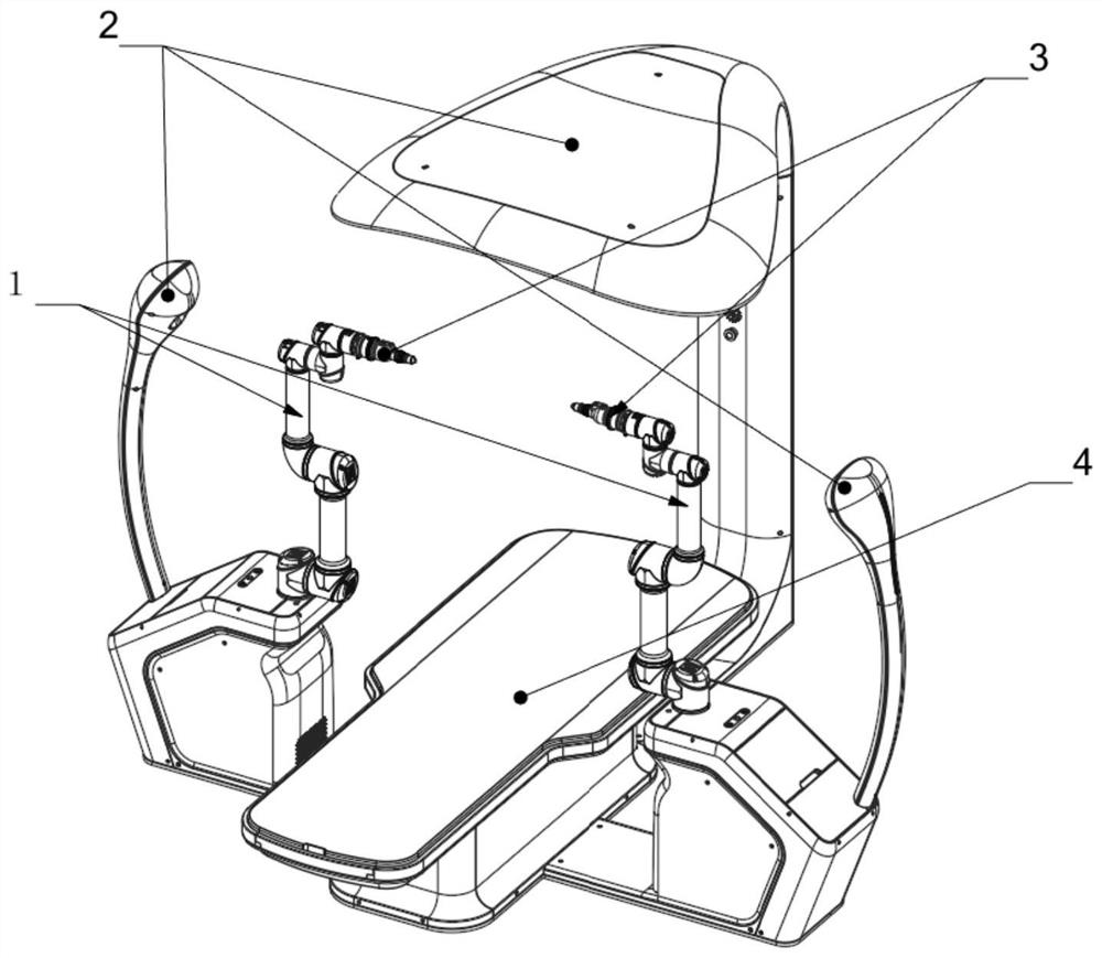 Dynamic picture dynamic display method for position of mechanical arm and control terminal