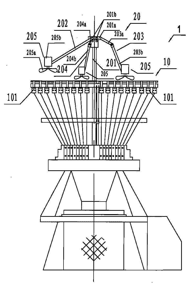 Knitting circular weft knitting machine