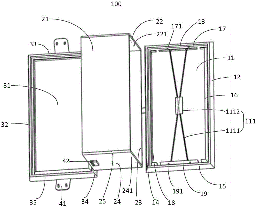 Express delivery box, express delivery box recycling system, express delivery system and express delivery method