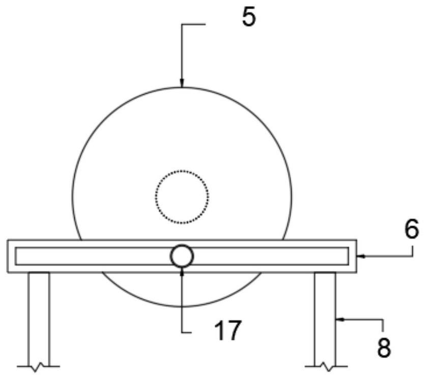 Wind-energy-driven electric bird repelling device