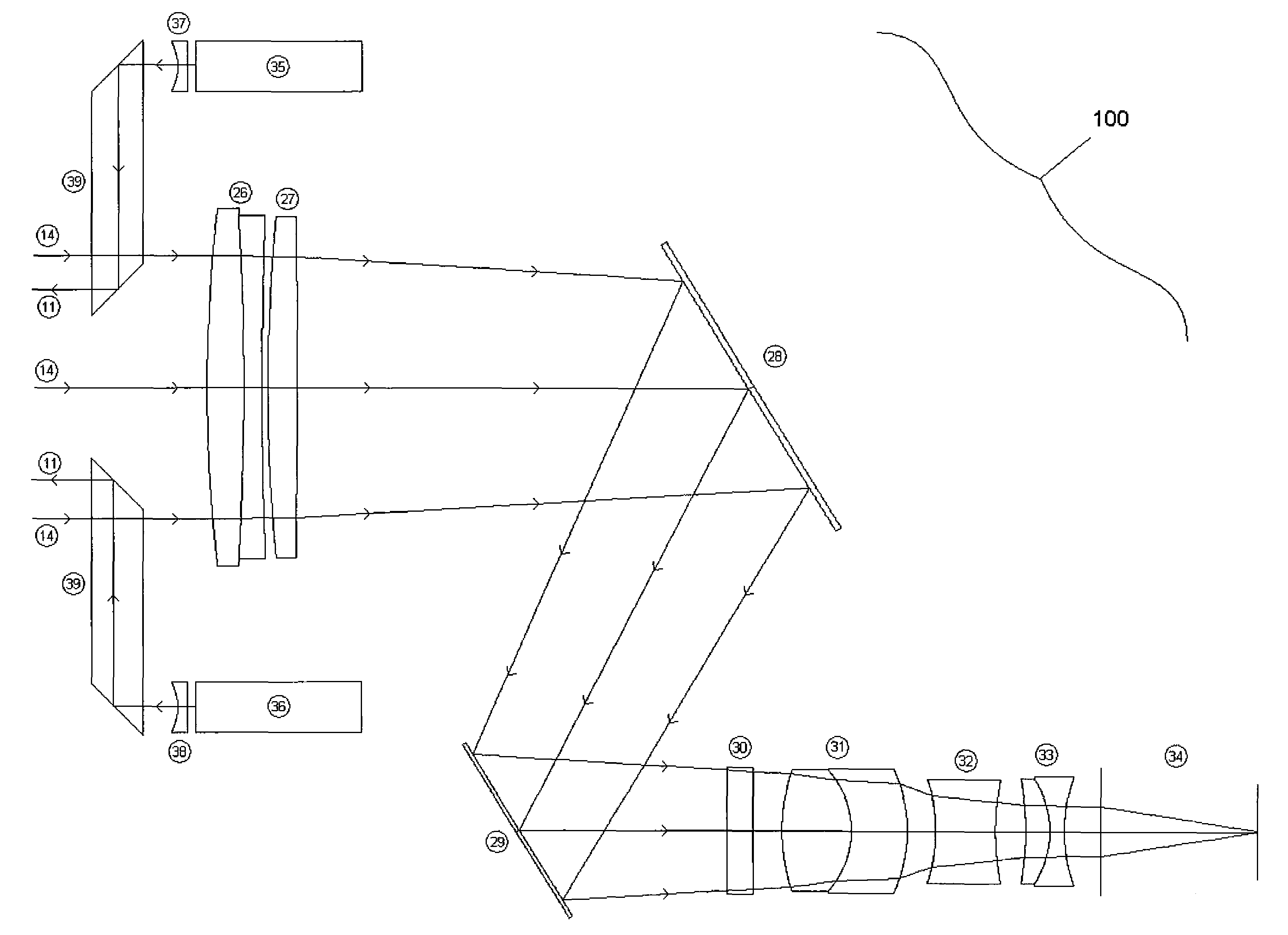 Handheld optics detection system