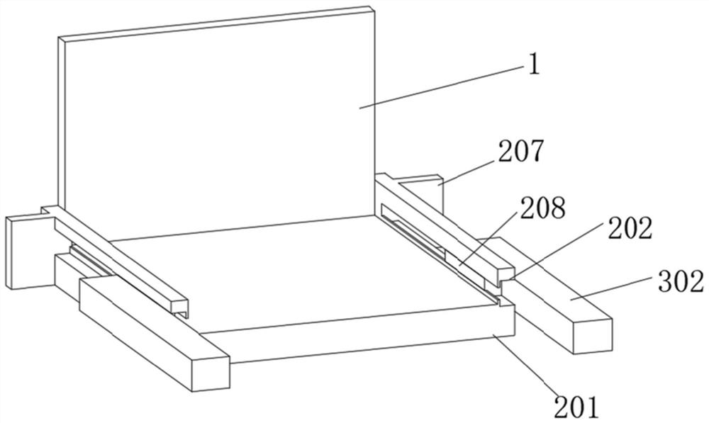 Mechanical lifting type construction machine transfer device