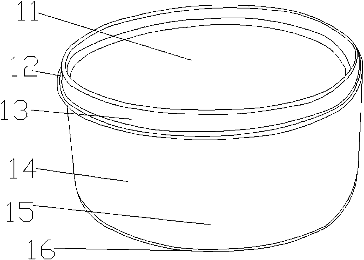 Plastic holding box with self-heating function