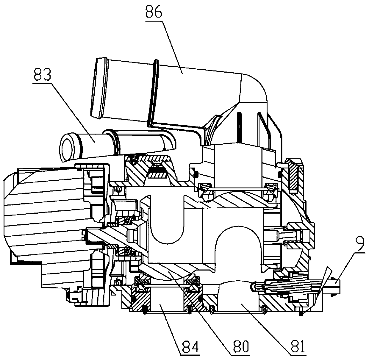 A kind of automobile engine cooling system and cooling method