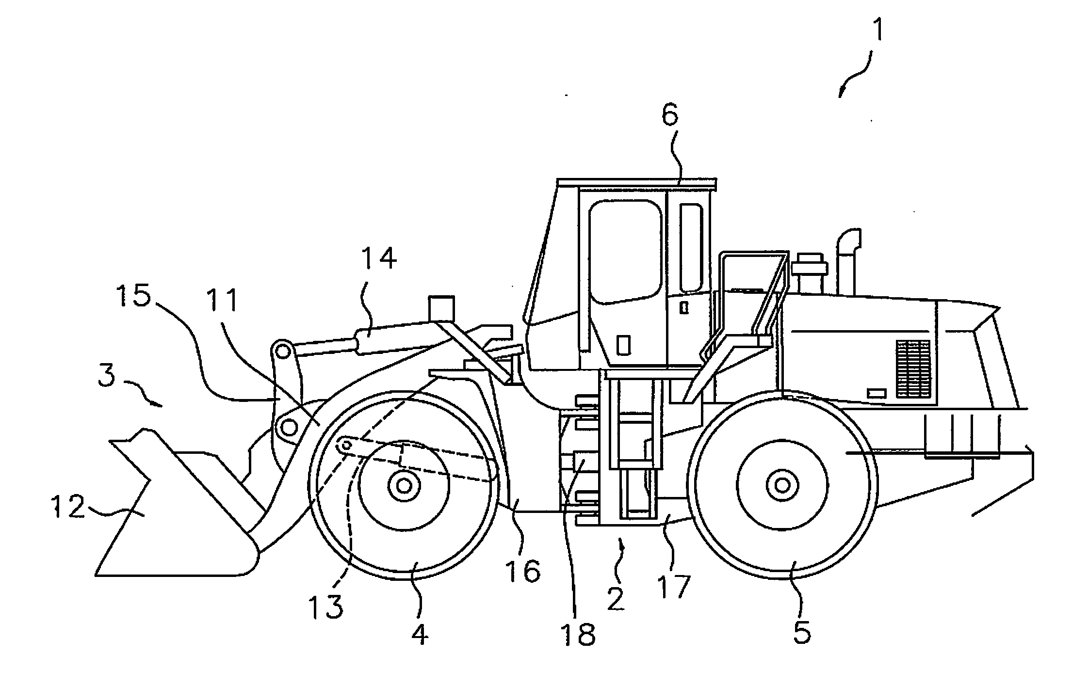 Working vehicle and control method therefor