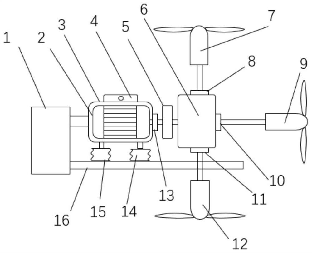 T-shaped submersible mixer