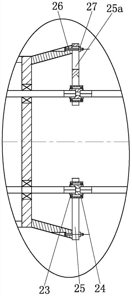 A method for drilling small head end of automobile exhaust manifold