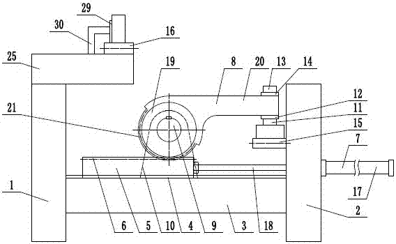 Packaging box dual-way marking device