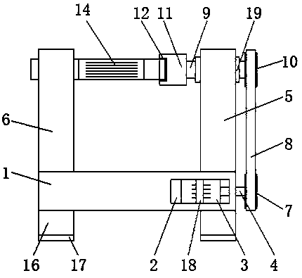 Industrial film winding machine