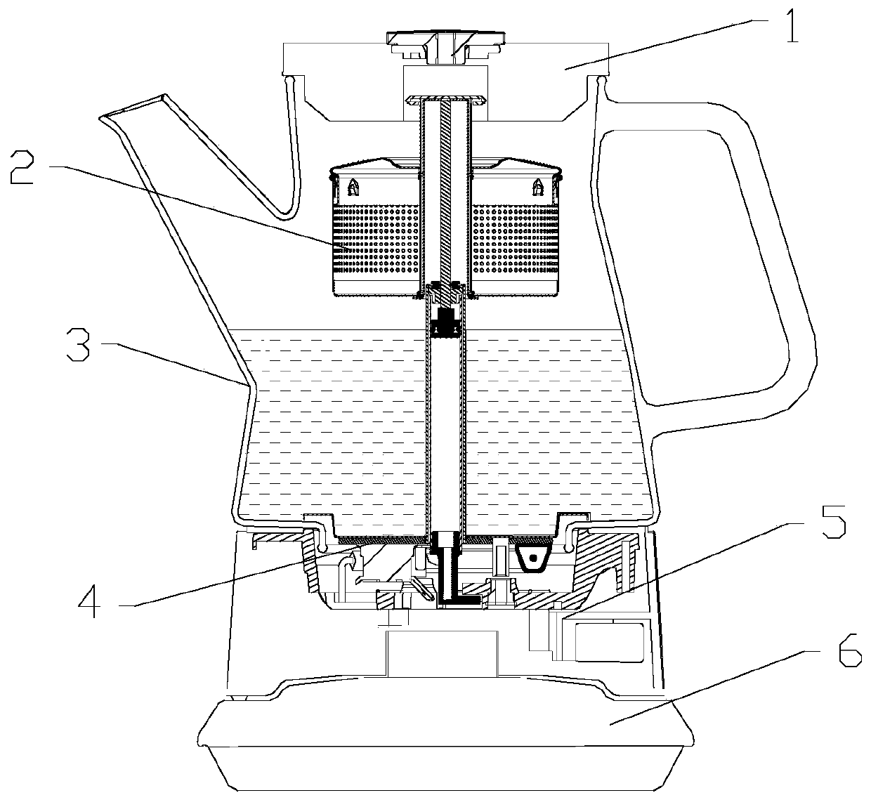 Tea boiling equipment