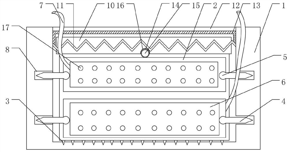 Restoration structure and construction method of transition zone of expansion joints of intelligent highway concrete bridge