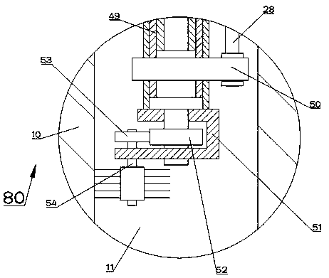 Combustion boiler flue gas treatment equipment for thermal power plant