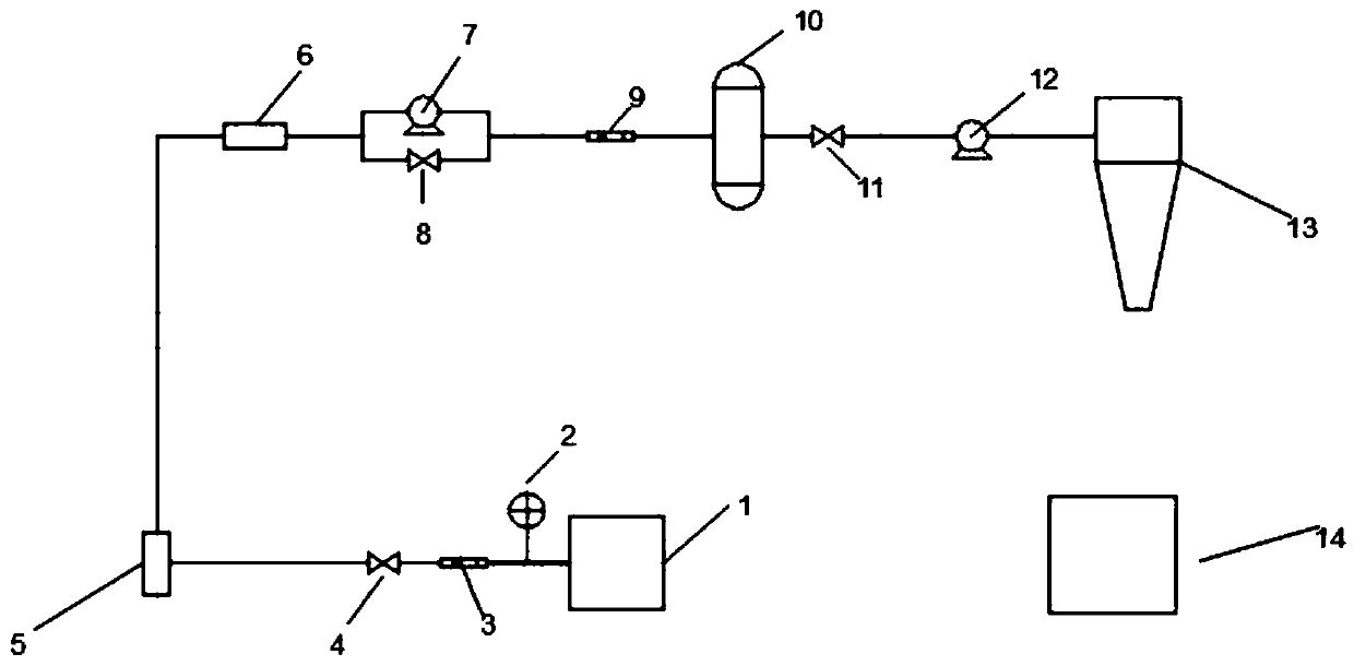 Oil well sand removal device based on pulsed jet technology and hydrocyclone separation mechanism