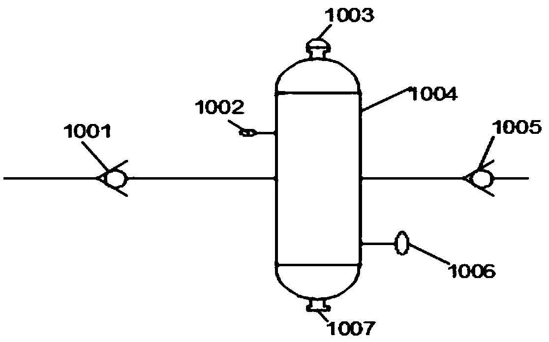 Oil well sand removal device based on pulsed jet technology and hydrocyclone separation mechanism