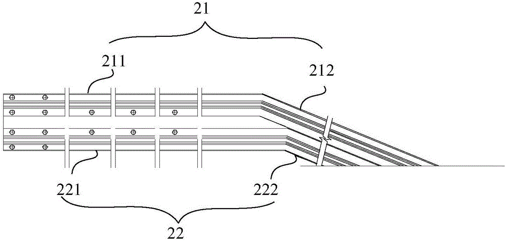 Guardrail terminal and guardrail