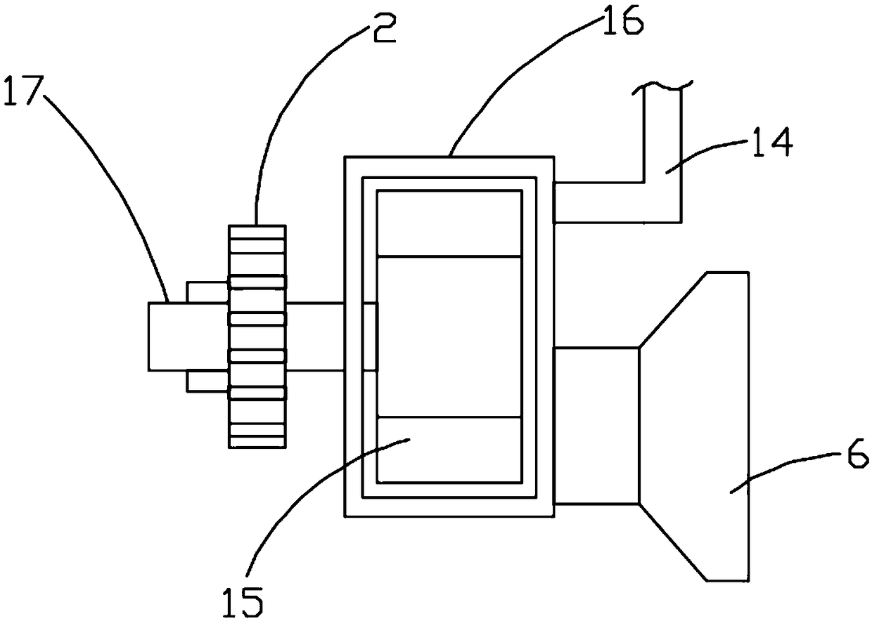 Device for quantitatively putting cleanser into toilet water tank