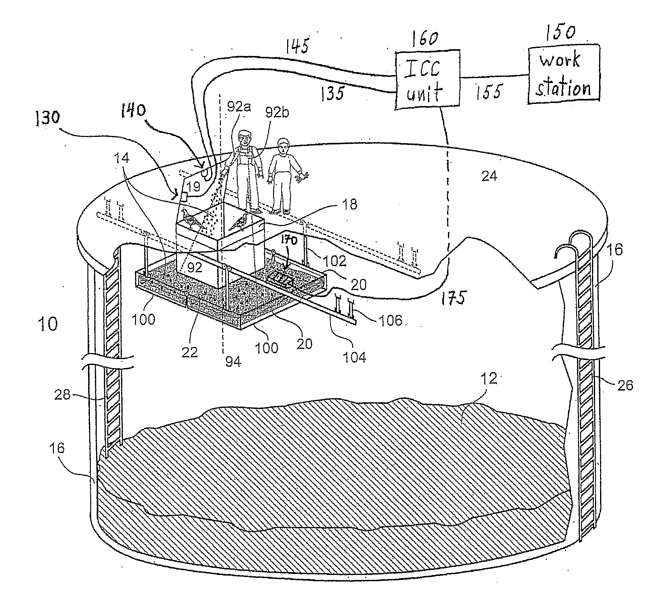 Protecting a material from contamination