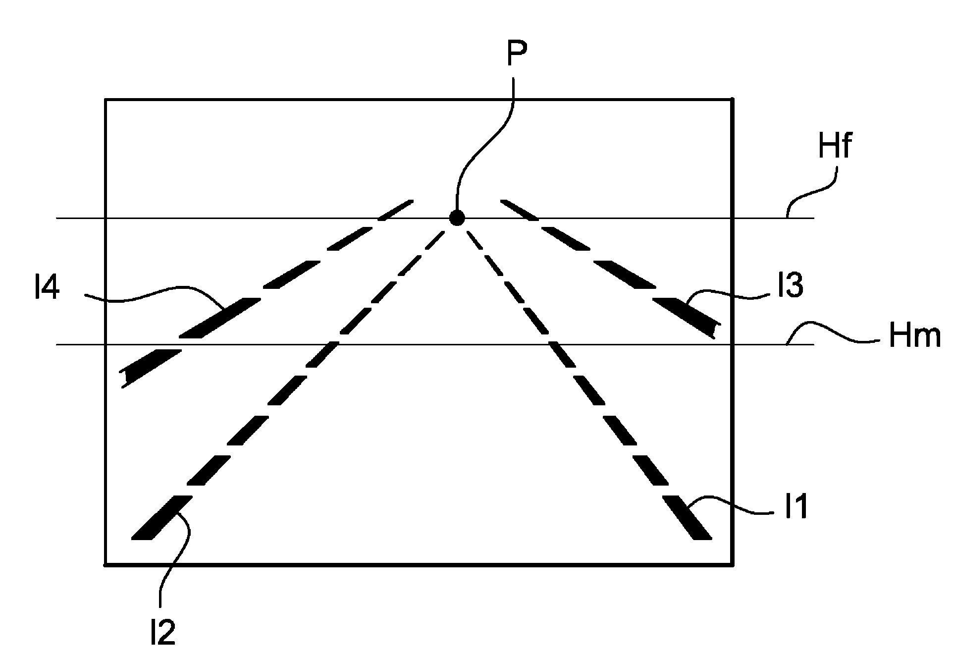 Method for adjusting the orientation of a camera installed in a vehicle and system for carrying out this method