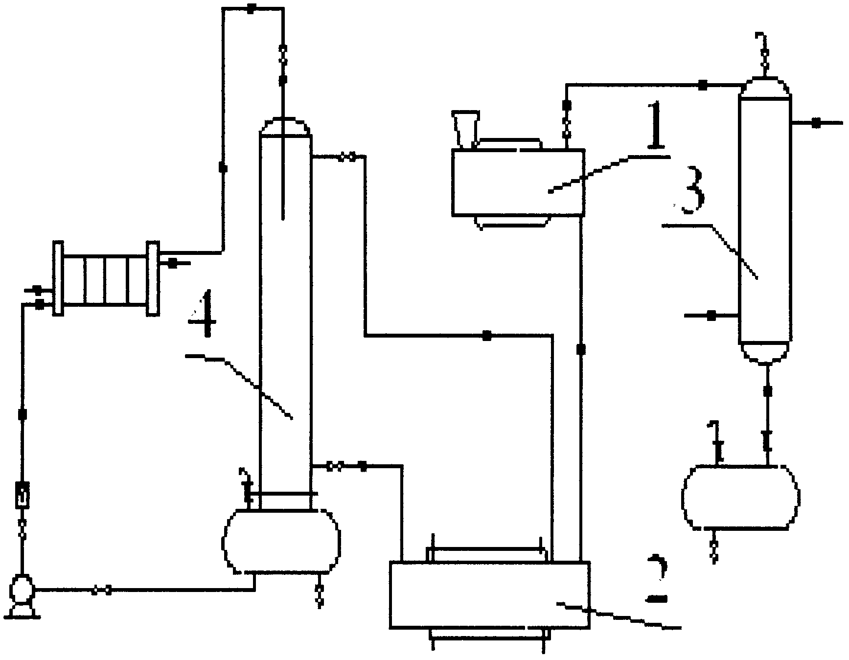 Regeneration method of powdered activated carbon