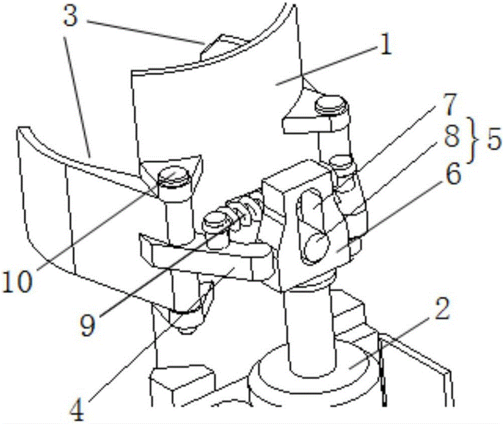 Mechanism kinematic pair wear simulation method based on mesh deformation technology