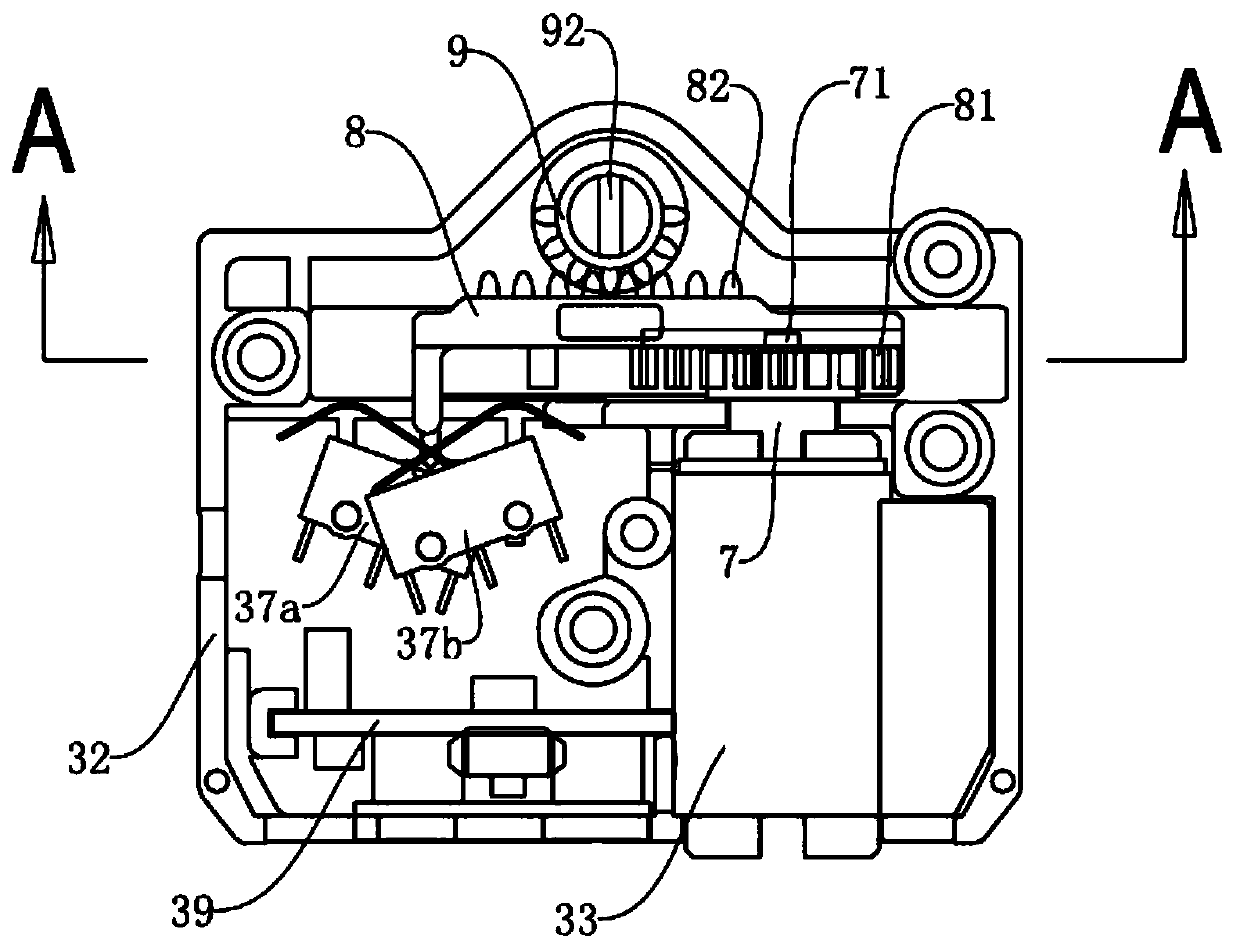 Lock capable of achieving unlocking at lower end of panel