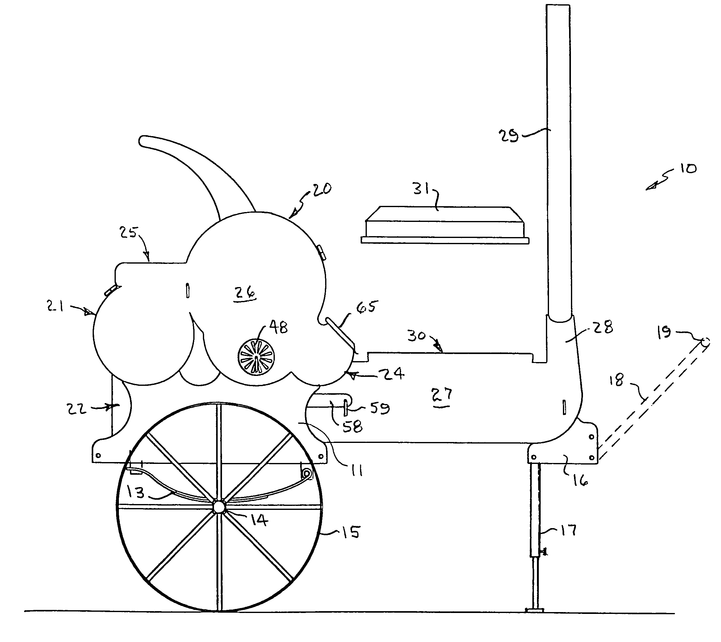 Outdoor multi-method cooker