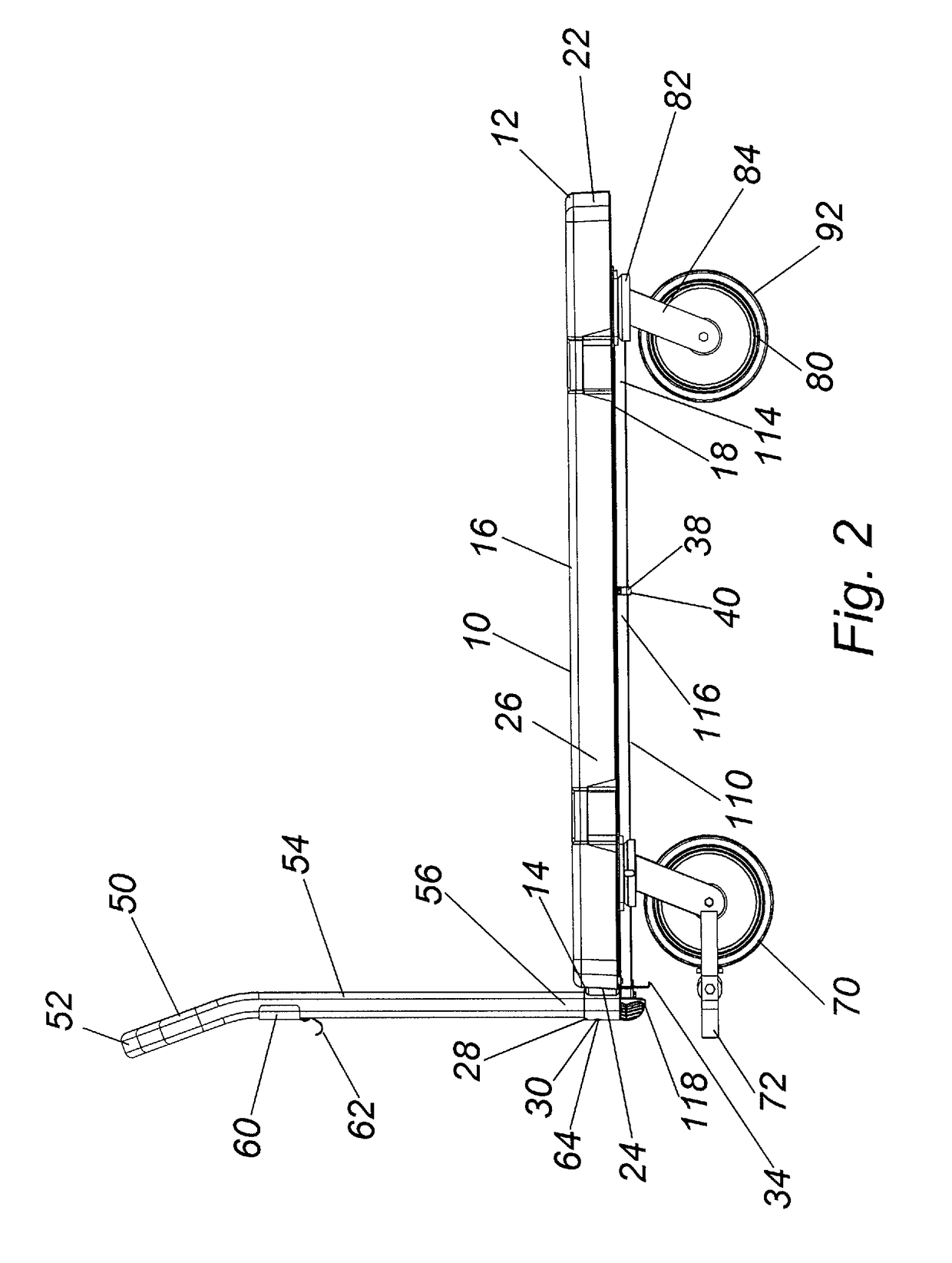 Swivelable and unidirectional platform truck