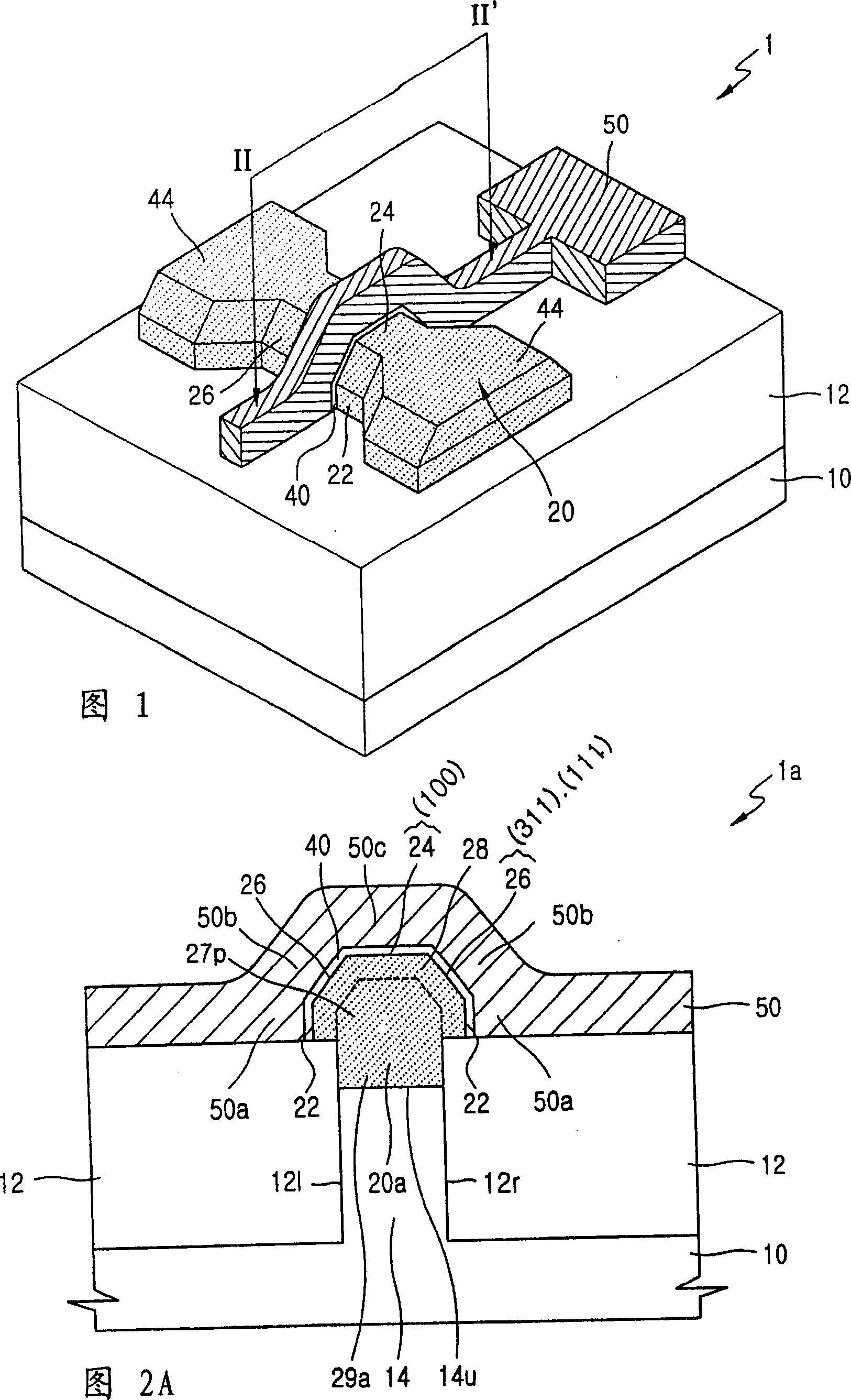 At least penta-sided-channel type of finfet transistor and manufacture thereof