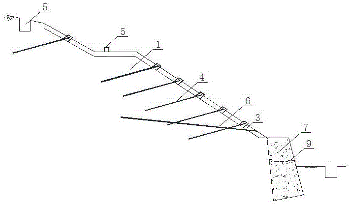 Swell-shrink characteristic rock-soil cut slope protection method and structure