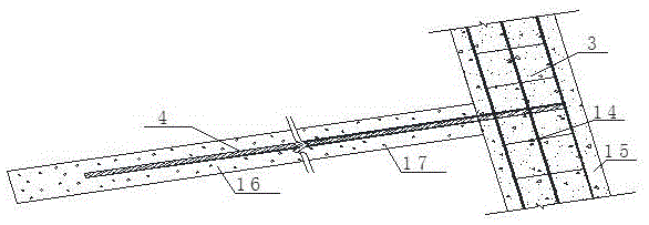 Swell-shrink characteristic rock-soil cut slope protection method and structure