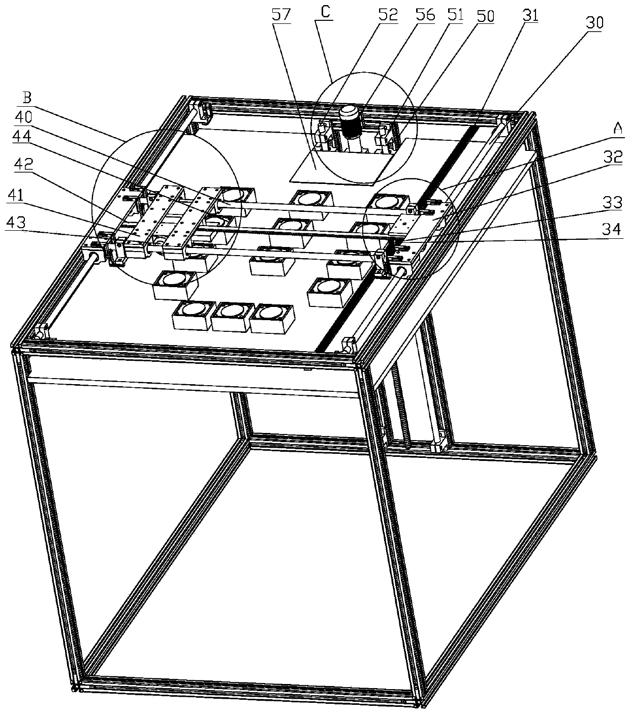 Intelligent ceiling storage cabinet, remote agent control access system and access method thereof