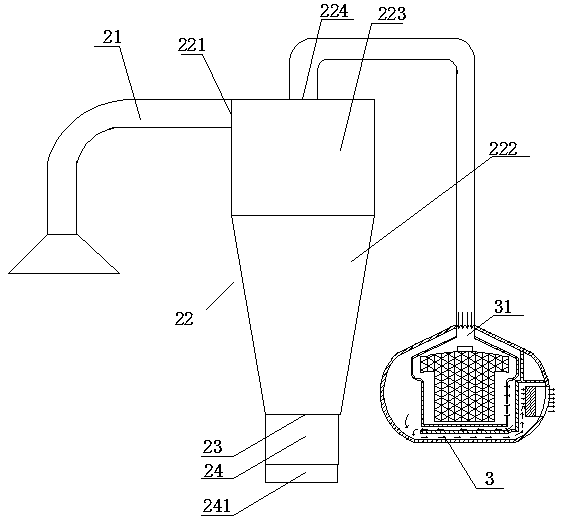 Wind-conveying type defoliation and collection integrated machine for stevia rebaudiana